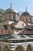 Rila Monastery, the five domed church the Nativity of the Virgin